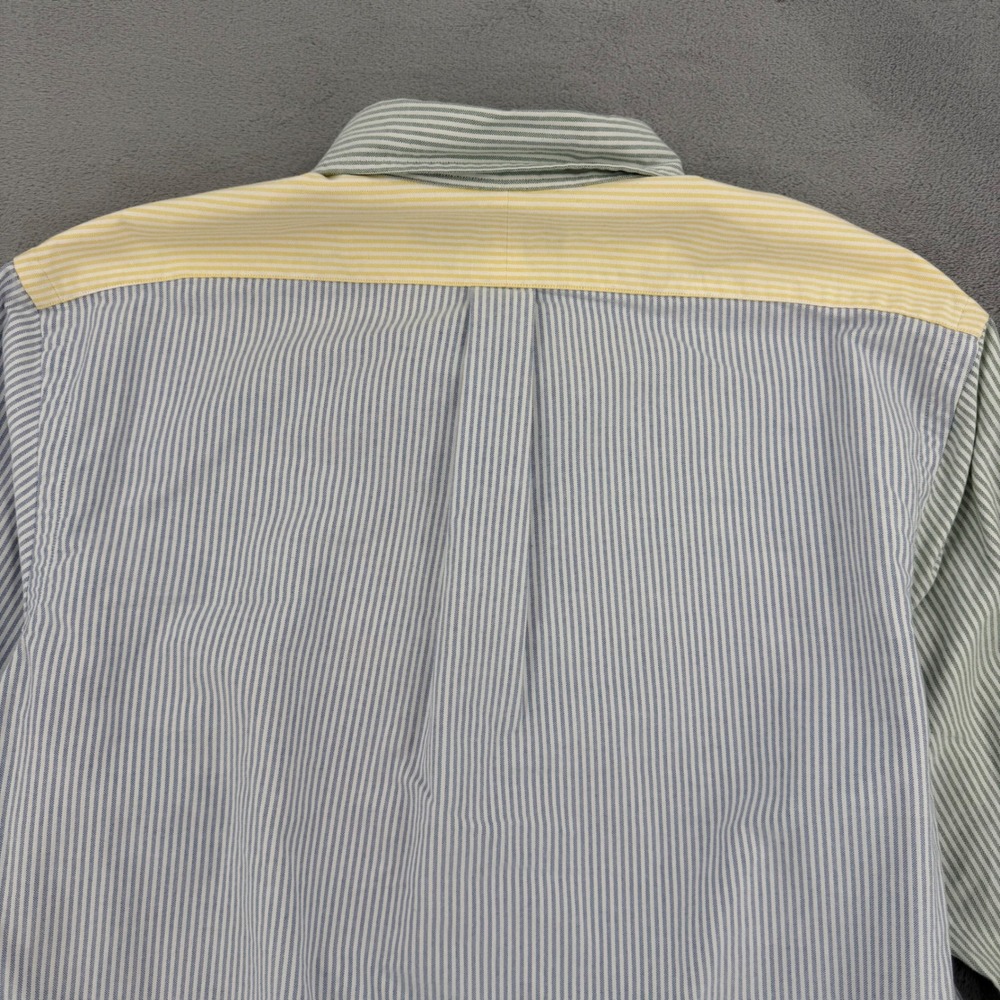 Ralph Lauren Fun Shirt Men XL Multi Color Striped Oxford Button Down 100%Cotton - Picture 11 of 16